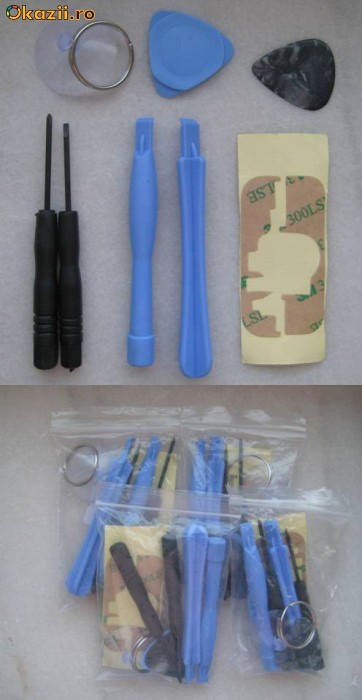 Kit Instrumente Scule pt desfacut telefoane, iPhone 2 3G 3GS 4, Outlet Iasi foto mare