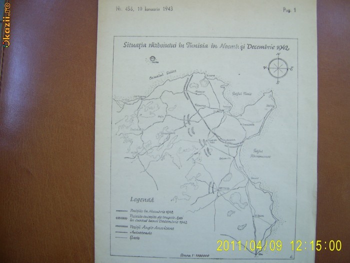 Buletin informativ front 10 ianuarie 1943 foto mare