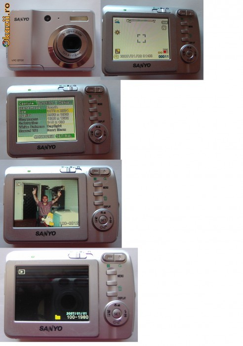 CAMERA SANYO VPC S700 , 7 MEGAPIXELI foto mare