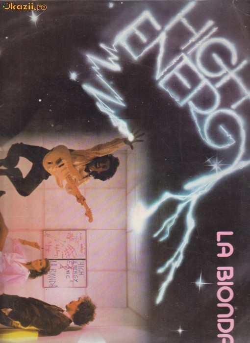 LA BIONDA  HIGH ENERGY VINIL foto mare