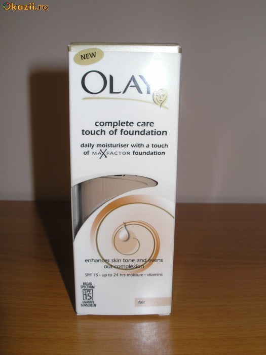 Olay complete care touch of foundation 50 ml foto mare