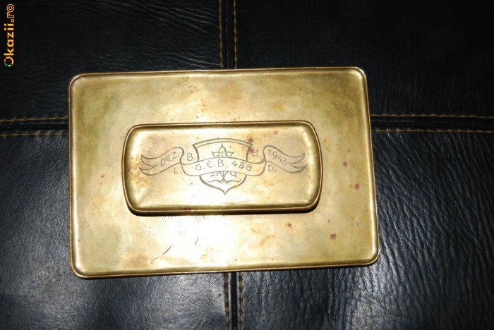 Memorabilia Grenadier Ersatz Batalion 488 dezember 1943. Unicat. foto mare