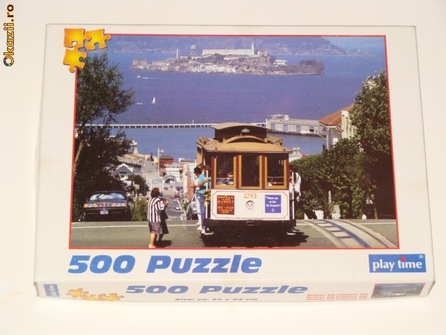 PUZZLE SAN FRANCISCO 500 BUCATI ! foto mare