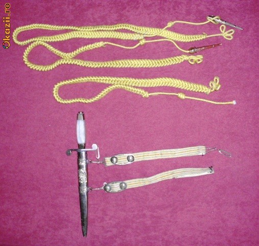 STILET DE PARADA OFITER CU ACCESORII foto mare