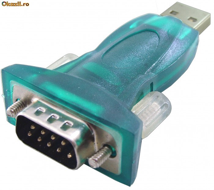 adaptor RS 232 - USB 4747 foto mare