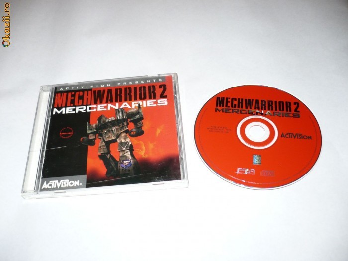 Joc PC original - Mechwarrior 2 Mercenaries - retro game foto mare