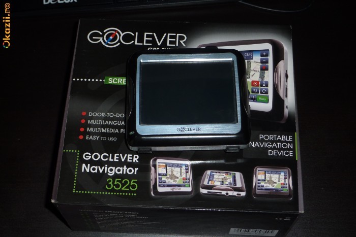 GPS Go Clever 3525 foto mare