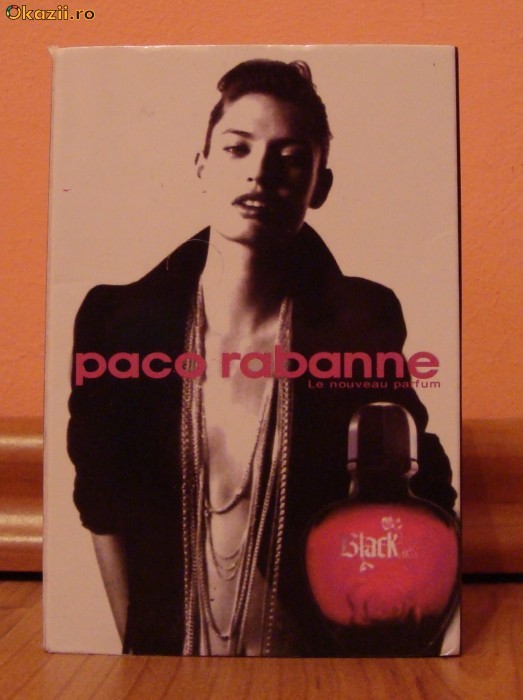 PACO RABANNE BLACK XS DAMA TRANSPORT GRATUIT SAU DOAR 9.9 LEI PRIN FAN COURIER+CADOU IN VALOARE DE MAXIM 10 LEI foto mare