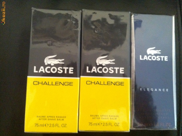 SET PARFUM SI AFTERSHAVE LACOSTE PRET 200 RON foto mare