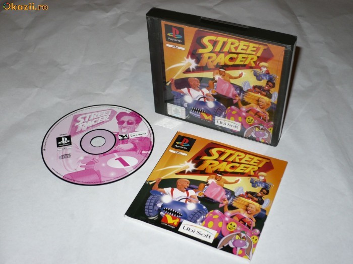 Joc Sony Playstation 1 - PS1 - PS ONE - Street Racer foto mare