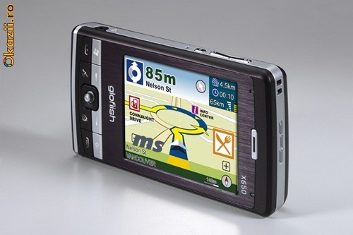 Eten Glofiish X 650 (Gps Wi-fi, Windows Mobile 6) cu carkit dedicat. foto mare