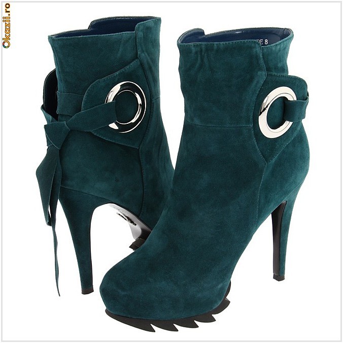 *** Botine / Cizme, BLACK ROOSTER, Femei, PIELE, 100% AUTENTIC, EDIE-WENDE *** foto mare