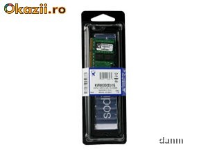 Kingston 1 GB PC2-6400 CL5 200 SODIMM! noua foto mare