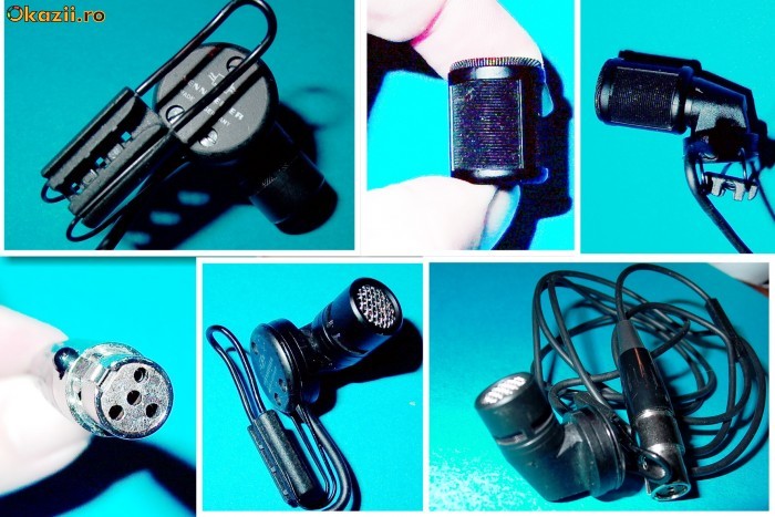 Sennheiser MKE 40 microfon cardioid lavaliera foto mare