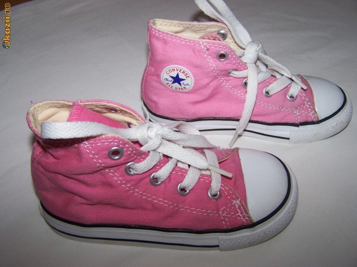 Bascheti CONVERSE ALL STAR,nr.26(  UK 8,interior 16cm) foto mare