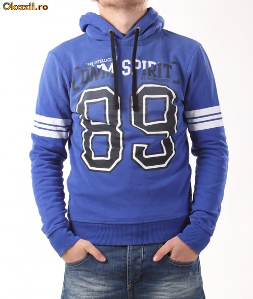Hanorac Jack and Jones Star bleu [Cod: TZHJ015] foto mare