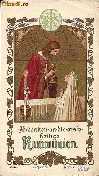 Marturie Catolica - Communiune -13 Mai 1911 foto mare