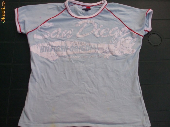 Tricou Tommy-Hilfiger,ptr.14 ani foto mare