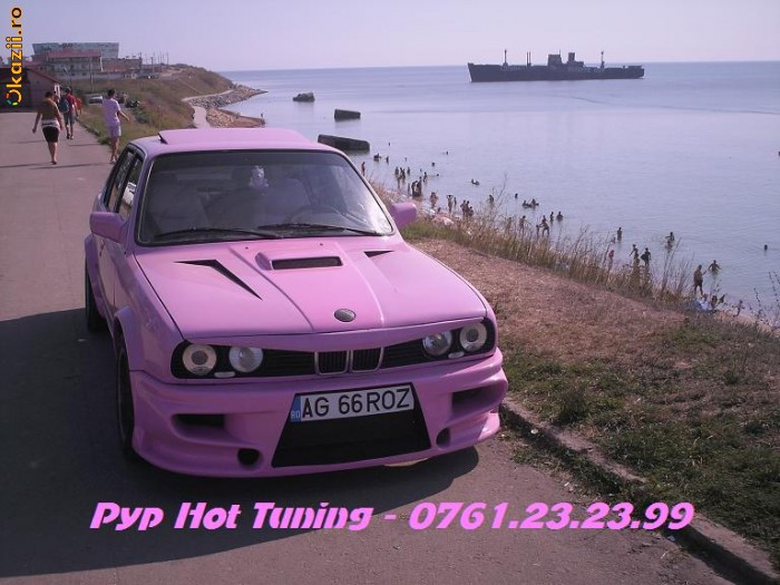 BMW 318 Roz PYP HOT TUNING foto mare