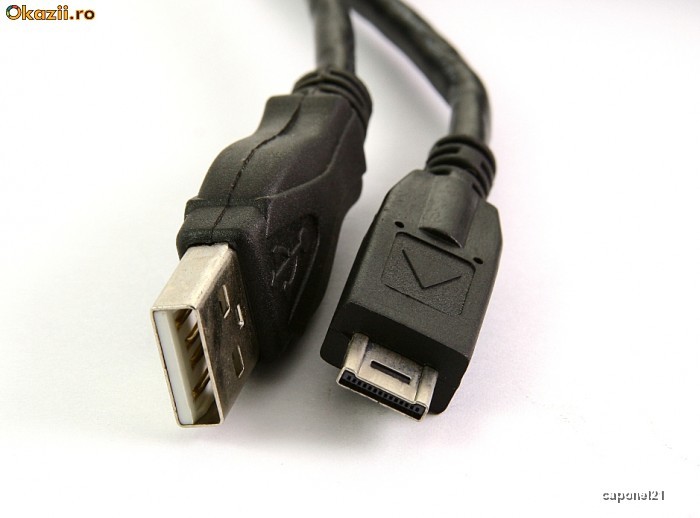 Cablu de date pentru Panasonic DMC-ZS1 DMC-ZS3 DMC-ZX1 DMC-TZ7 foto mare
