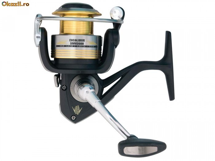 Mulineta Baracuda Excalibur SMV 2000 spinning foto mare