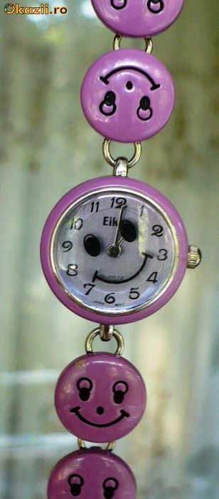 Ceas fetite sau adolescente EIKON, quartz - FOARTE HAIOS foto mare