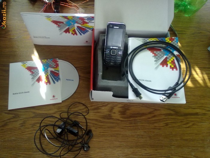 NOKIA 6124 CLASSIC , PACHET COMPLET foto mare