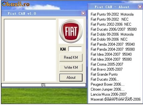Interfata Modificare km Fiat Tool Resetare Bord Fiat Peugeot Boxer ,Citroen Jumper foto mare