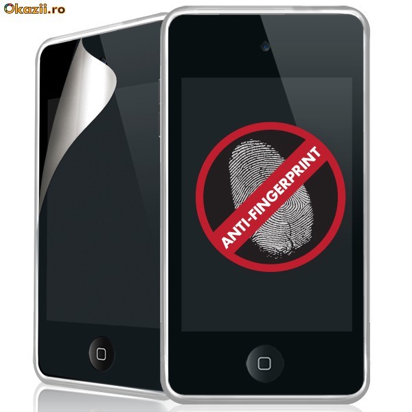 Folie iPod Touch 4 fara amprente - Macally IP-PH809-T4 foto mare
