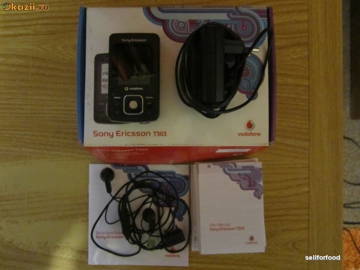 Sony Ericsson T303 - Vine cu Toate Accesoriile foto mare