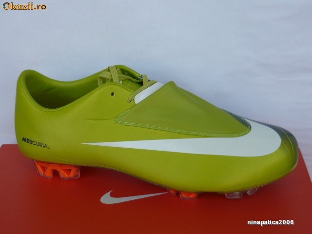 GHETE FOTBAL NIKE MERCURIAL VAPOR VI  O R I G I N A L !!! MARIMEA 42.5 foto mare
