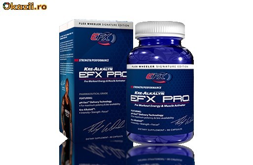 Kre-Alkalyn EFX PRO - 90 Capsule(creatina) foto mare