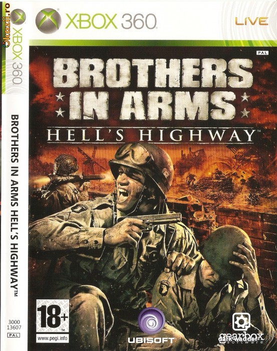 JOC XBOX 360 BROTHER IN ARMS HELL's HIGHWAY ORIGINAL PAL (Transport gratuit la plata in avans) foto mare
