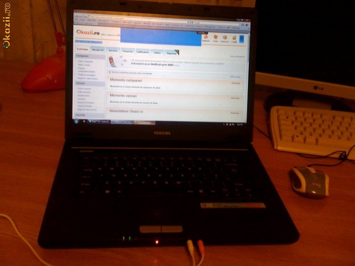 Laptop Toshiba Satellite L30 - 640 GB// 1,86 Ghz Celeron// 1GB RAM foto mare