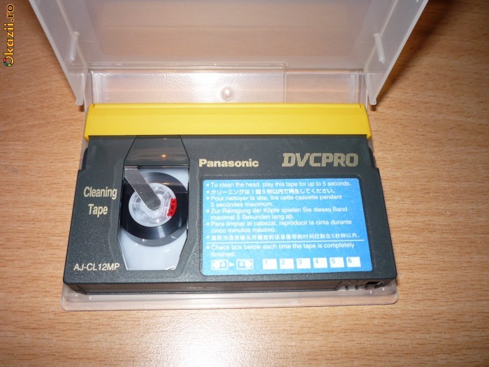 CASETE STERGERE DVC PRO AJ-CL-12MP foto mare