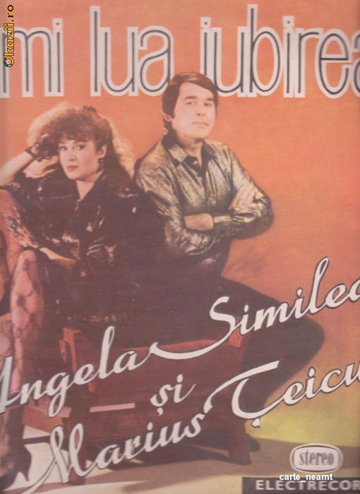 DISC VINYL :ANGELA SIMILEA -MARIUS TEICU foto mare