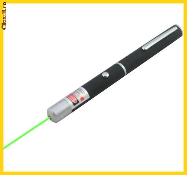 LASER POINTER VERDE 100 mW-532 nm foto mare