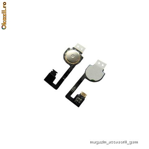 Folie banda contact Buton ok joystick microcontact Meniu Home Flex home Apple iPhone 4 4G 16GB 32GB Originala NOUA Sigilata foto mare