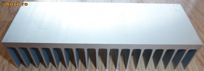 Radiator aluminiu pt. finali 14x5x3 cm foto mare
