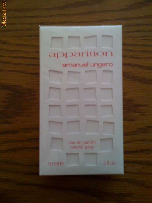 Vand parfum original Emanuel Ungaro Apparition 90ml foto mare