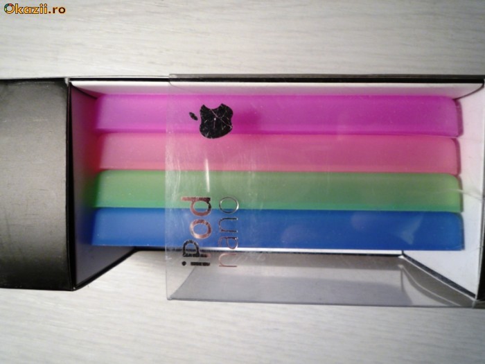 Huse silicon pt. Ipod nano generatia 2 foto mare