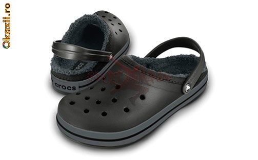 Crocband Mammoth unisex graphite (113) foto mare