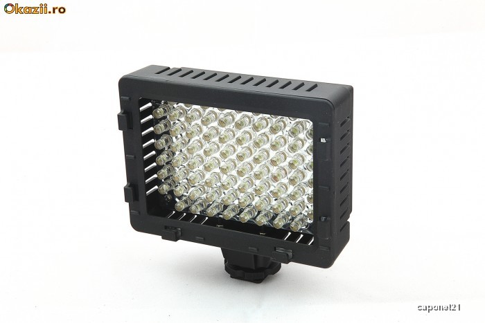 Lampa foto-video CN-76 cu 76 LED-uri foto mare