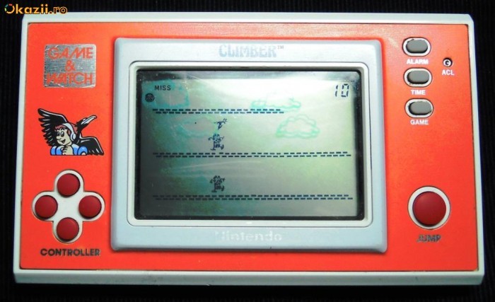Nintendo Climber Play&Watch DR 106 ( anul 1988) (colectie, rar) foto mare