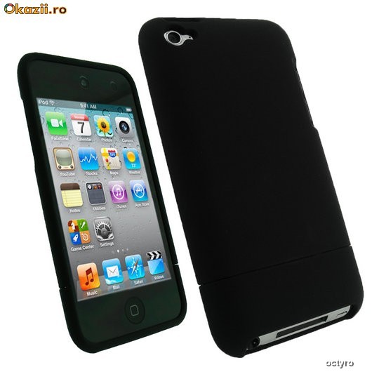 HUSA SILICON iPOD TOUCH 4 - ELECTRIC BLACK [2] foto mare