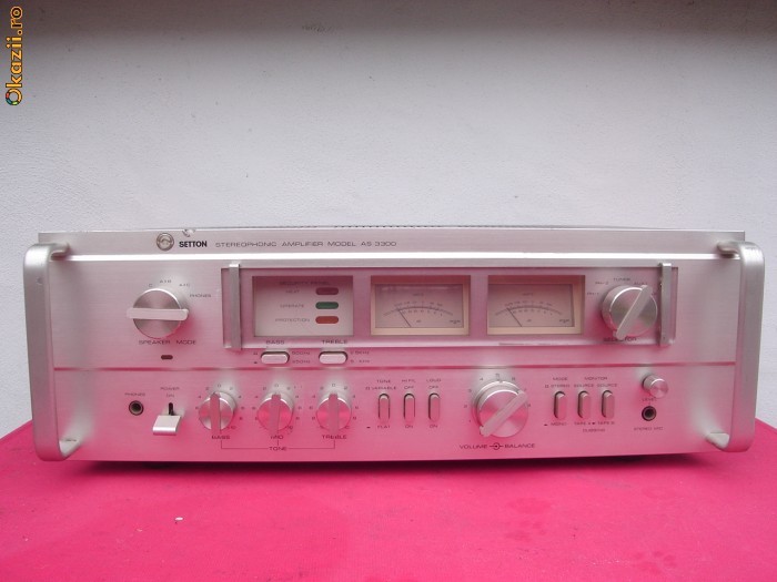 amplificator vintage Setton AS-3300 raritate foto mare