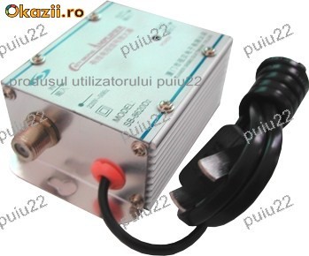 Amplificator CATV, 2 iesiri, amplificator TV-0802 foto mare