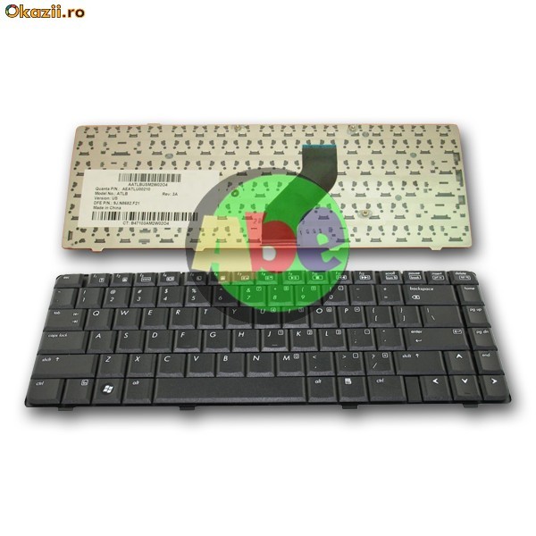 TASTATURA LAPTOP HP DV6000 BLACK ATSA AEAT5E00010 MP-05583US-9204 9J.N8682.E01 foto mare