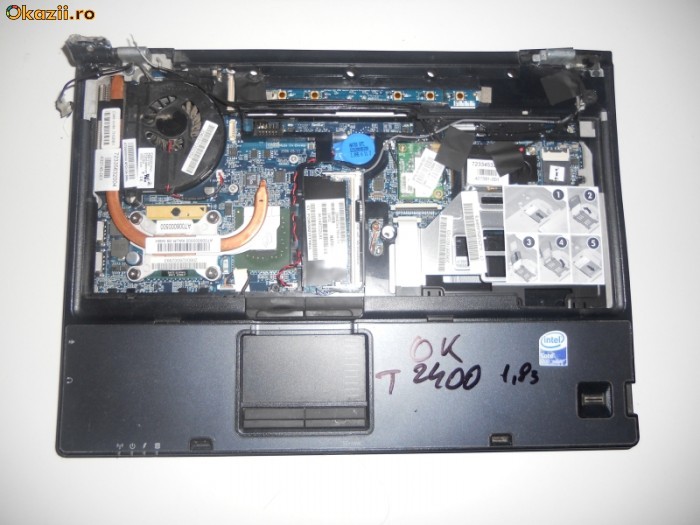 Placa de baza + procesor HP Compaq nc6400 foto mare