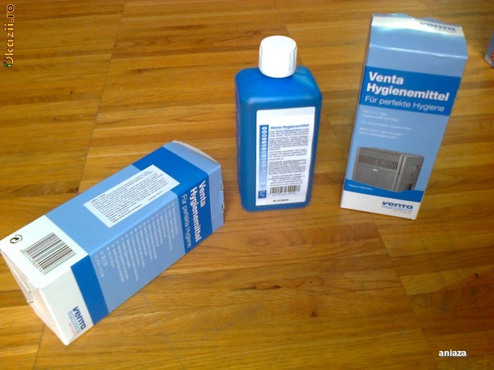 Umidificator si Purificator de Aer 68 m2 sau 170 m3 - Aditiv Igienic de Tratare a Apei foto mare